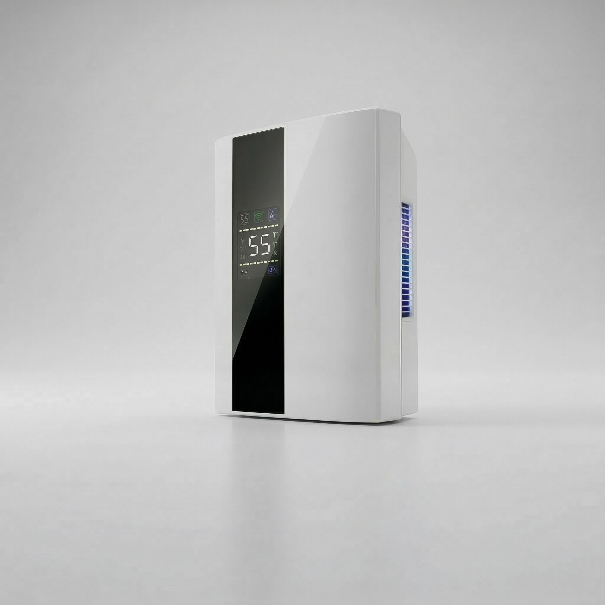 Déshumidificateur et Purificateur Intelligent 2-en-1 –  Silencieux 25 dB, Télécommande, jusqu'à 30 m²