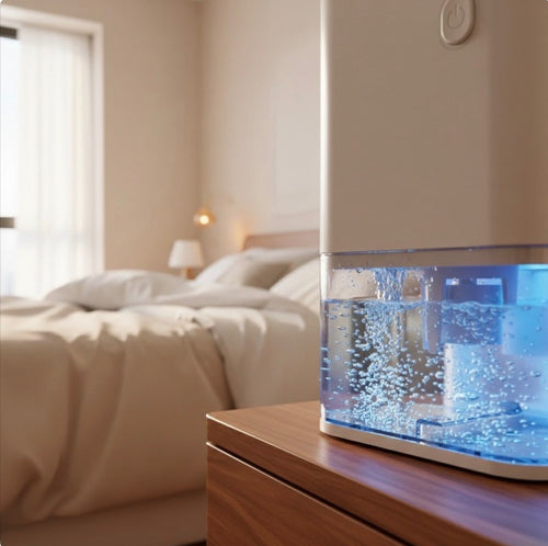 Déshumidificateur d’Air Silencieux – Absorbeur d’Humidité Compact