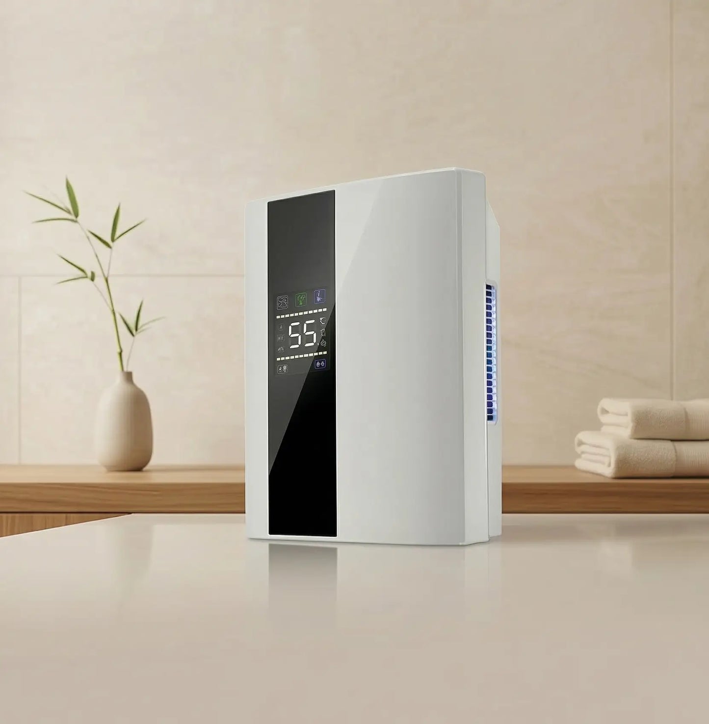 Déshumidificateur et Purificateur d'Air Intelligent 2-en-1 –  Silencieux