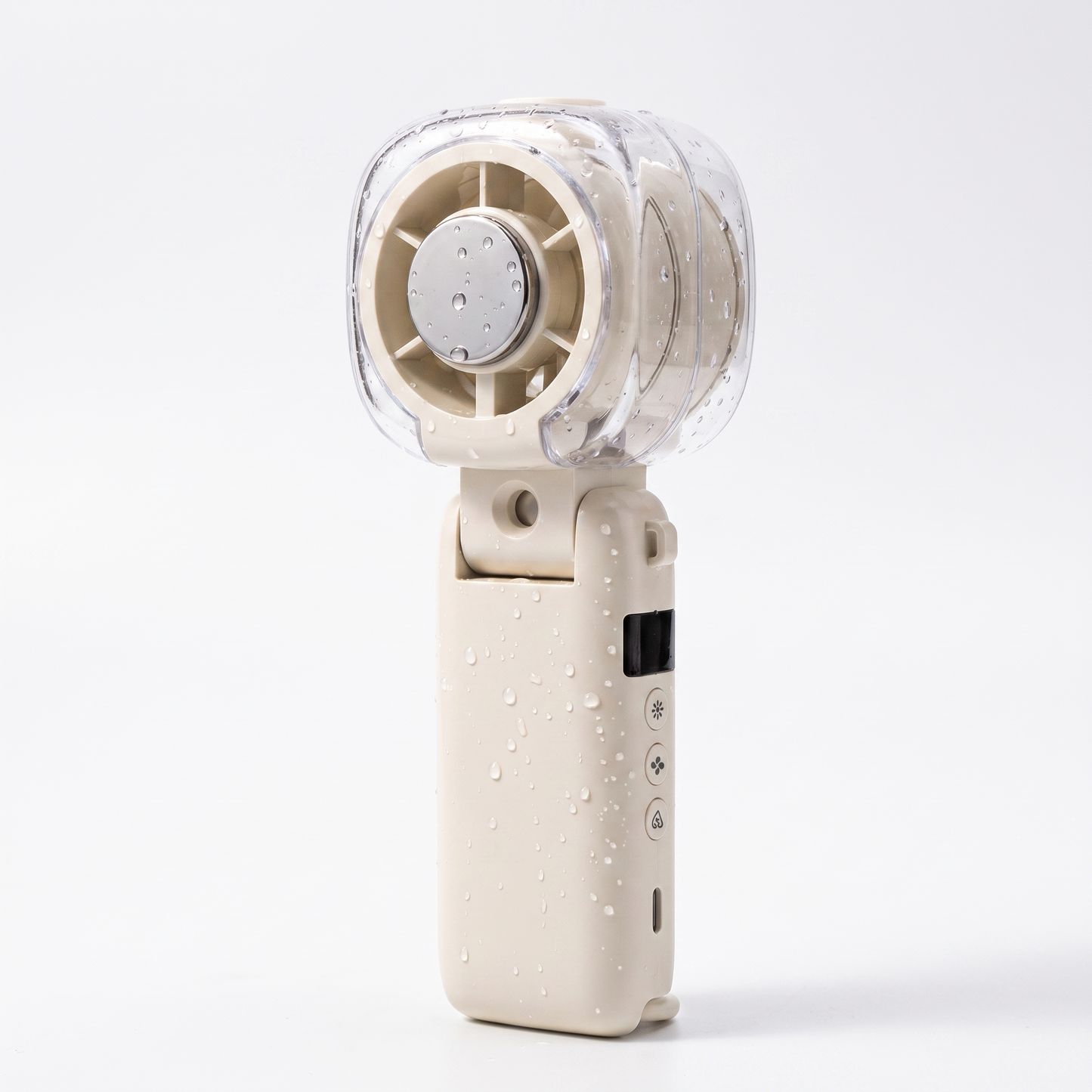 Ventilateur 3-en-1 Portatif | Brumisateur + Plaque Froide Instantanée | 11h Autonomie | Canicule été 2026